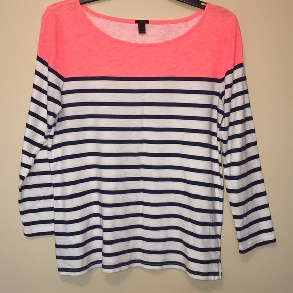 J. Crew Tops - 🔸📍j Crew Tee ,full sleeves , EUC Sz M